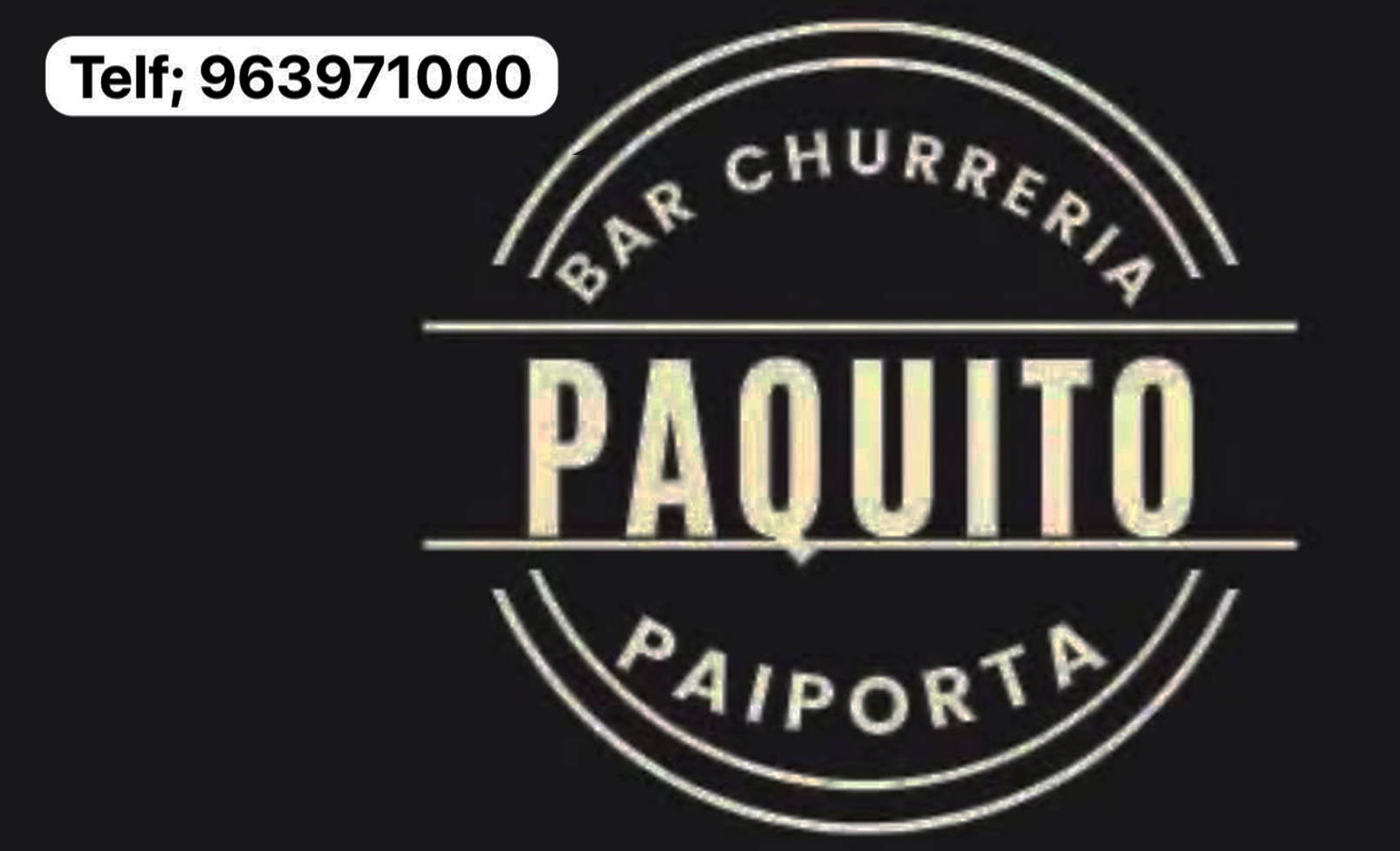 BaR Churrería Paquito