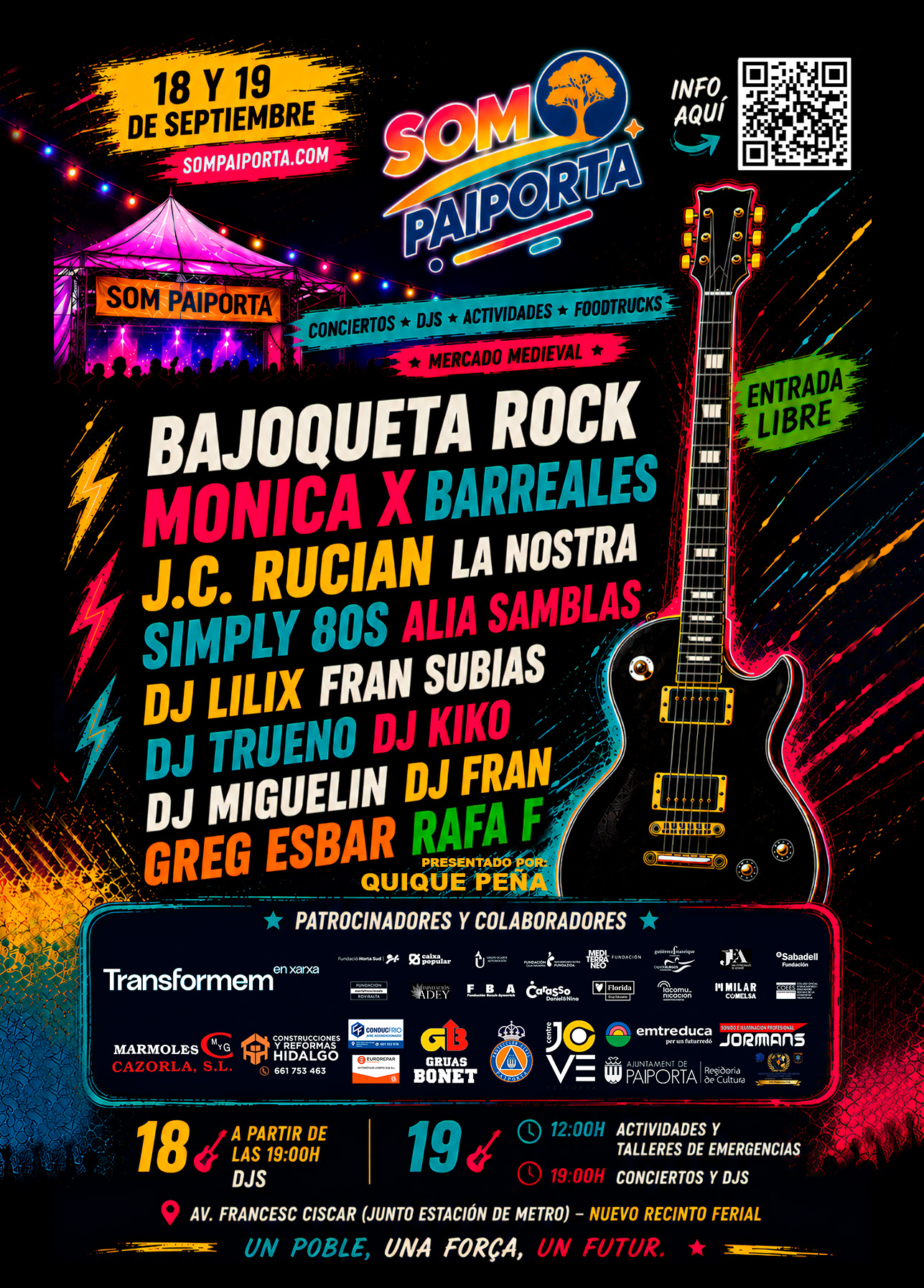 Cartel Final Festival Som Paiporta 2026